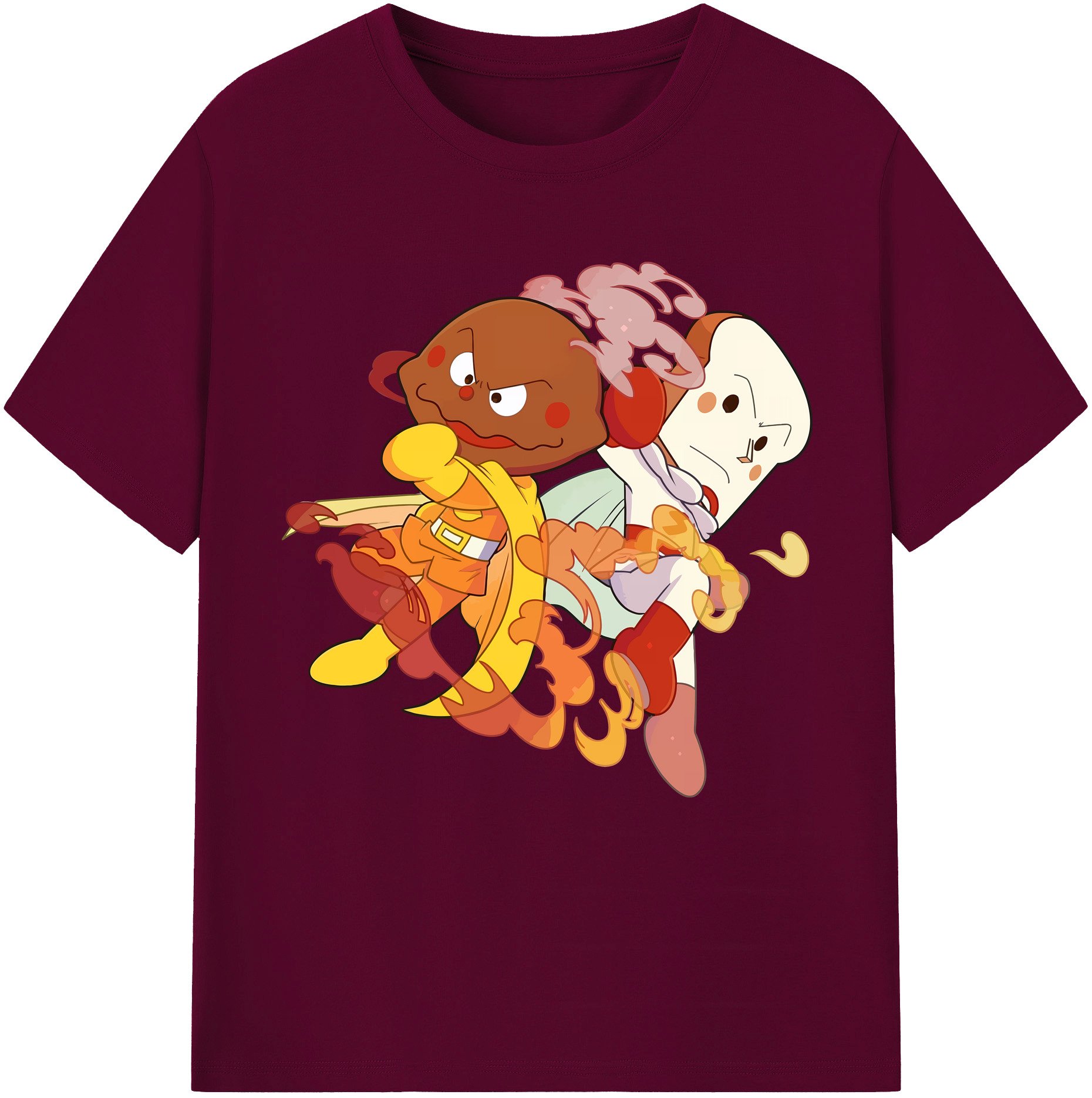 （画像用） アンパンマン Anpanman レディースカジュアルプリントTシャツ（綿100％）